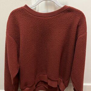 Everlane "ReNew" Fleece Sweatshirt | Large